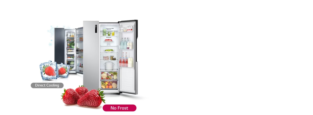 LG 519L Side by Side Refrigerator